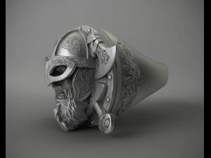 ring viking 3D Print Model
