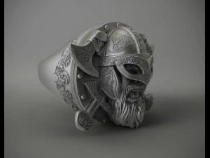 ring viking 3D Print Model