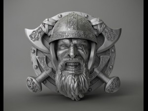 ring viking 3D प्रिंट मॉडल
