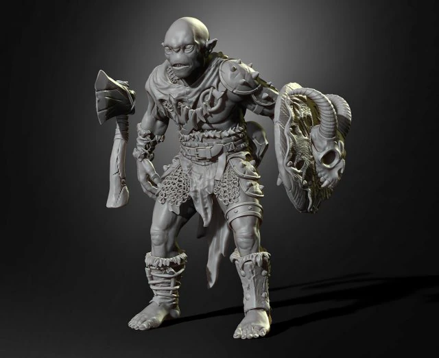 folletto Modello 3D .c4d .max .obj .3ds .fbx .stl .blend 