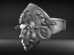 medusa gorgona Modello di stampa 3D