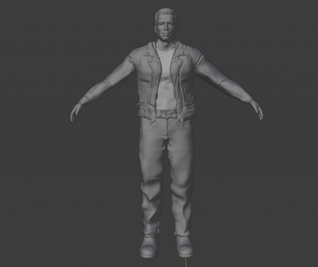 arnold t 800 3D Модель .c4d .max .obj .3ds .fbx .stl .blend 
