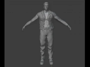 अर्नोल्ड टी 800 3D मॉडल