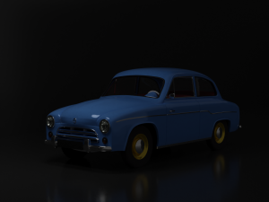 syrena 105 3D मॉडल