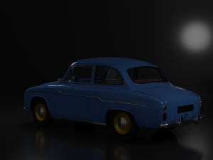 syrena 105 3D मॉडल