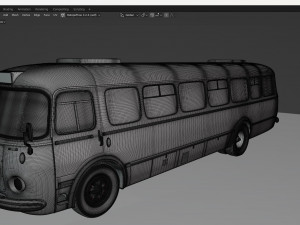 BUS - Skoda Or Jelcz 3D-Modell