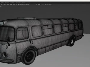 BUS - Skoda Or Jelcz 3D Model