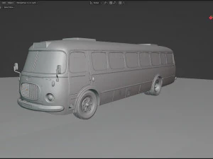 BUS - Skoda Or Jelcz 3D Model