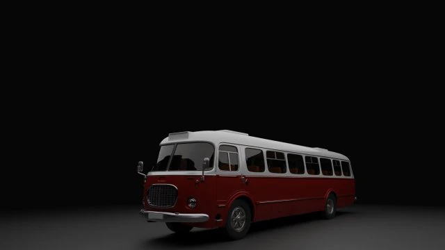 BUS - Skoda Or Jelcz 3D Model .c4d .max .obj .3ds .fbx .stl .blend