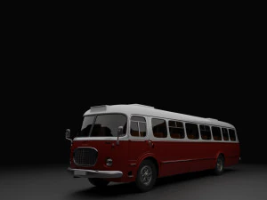 &Ocirc;NIBUS - Skoda Ou Jelcz Modelo 3D