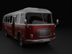 BUS - Skoda Or Jelcz 3D-Modell