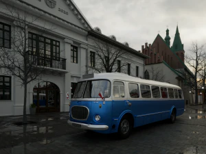 BUS - Skoda Or Jelcz 3D Model
