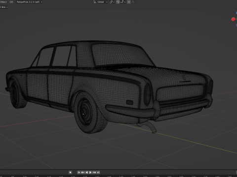 Rollys 1970 3D Model