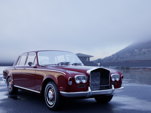 Rollys 1970 3D Model