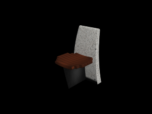 place seat Model 3D