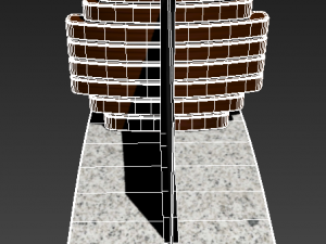 place seat Model 3D