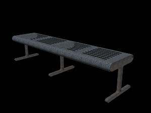 bank place Model 3D