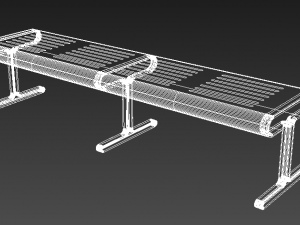 bank place Model 3D