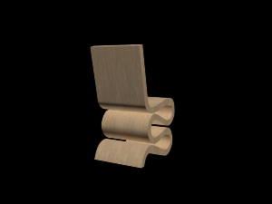 contemporary chair 3D Model