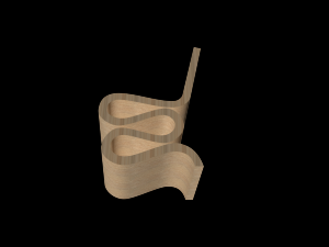 contemporary chair 3D Model