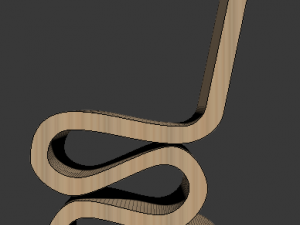 contemporary chair 3D Model