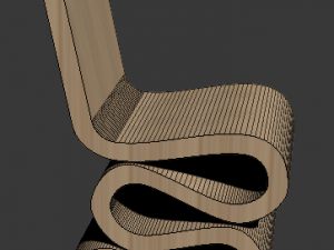 contemporary chair 3D Model