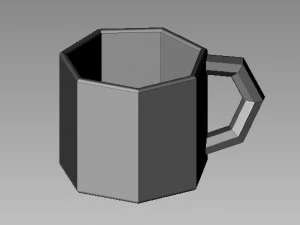 чашка кави 3D Модель