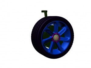 motor wheel 3D Model