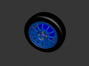 wheel Modelo 3D