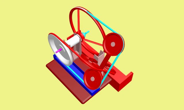 nitinol engine 3D Model .c4d .max .obj .3ds .fbx .stl .blend