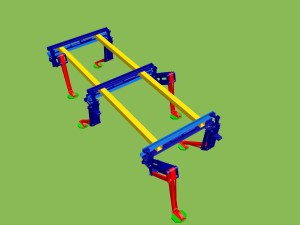 walking transportation Modelo 3D