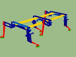 walking transportation Modelo 3D