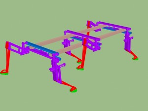walking transportation 3D Model