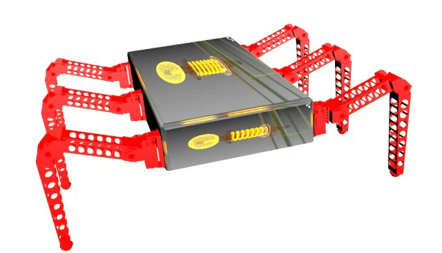 walking platform 3D Model .c4d .max .obj .3ds .fbx .stl .blend 