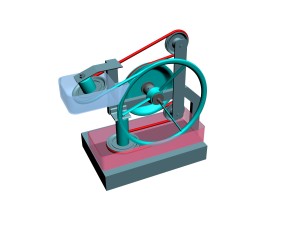 nitinol engine Modello 3D
