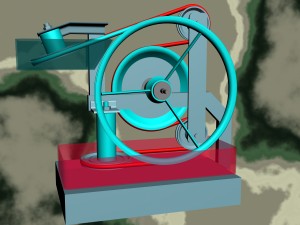 nitinol engine Modello 3D