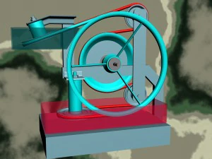 nitinol engine 3D Model