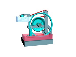 nitinol engine Modello 3D