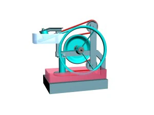 nitinol engine 3D Model