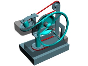 nitinol engine Modello 3D