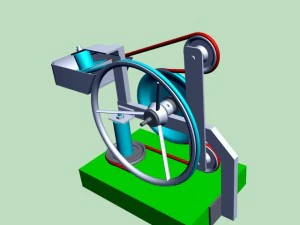 nitinol engine 3D Model