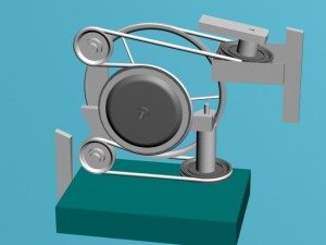 nitinol engine Modello 3D