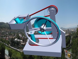 nitinol engine Modèle 3D