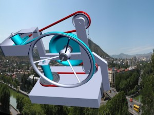 nitinol engine Modello 3D