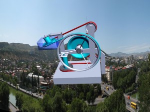 nitinol engine Modello 3D