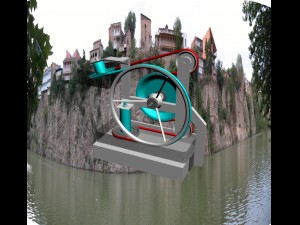 nitinol engine Modello 3D