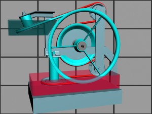 nitinol engine Modello 3D
