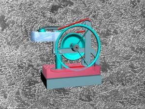 nitinol engine 3D Model