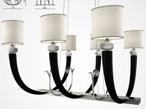 Люстра illuminazione Darte 02 3D Модель