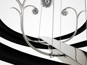 illuminazione darte chandelier 02 3D 모델